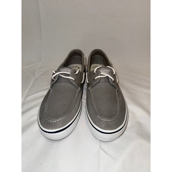 Sperry Men's Halyard 2-Eye Casual Shoes, Grey, Size 11, Pre-Owned - Picture 1 of 3